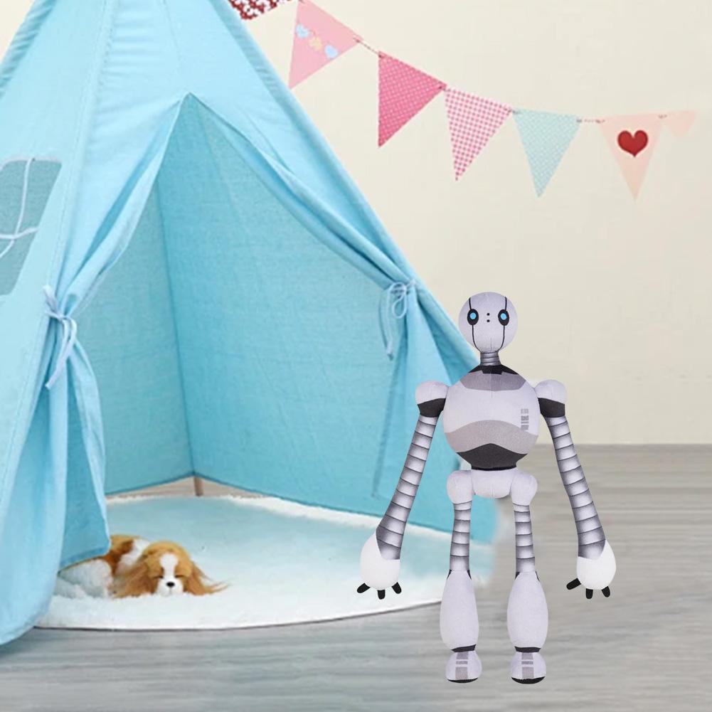 The Wild Robot Plush Toy 13 Inch Robot Stuffed Cute Toy Animal Adjustable Robot Funny Birthday Christmas Gifts Soft Home Decor