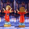 Statua Figurine Bambino Divino Resina Statua Religiosa Regalo Decorazione Casa Cattolica