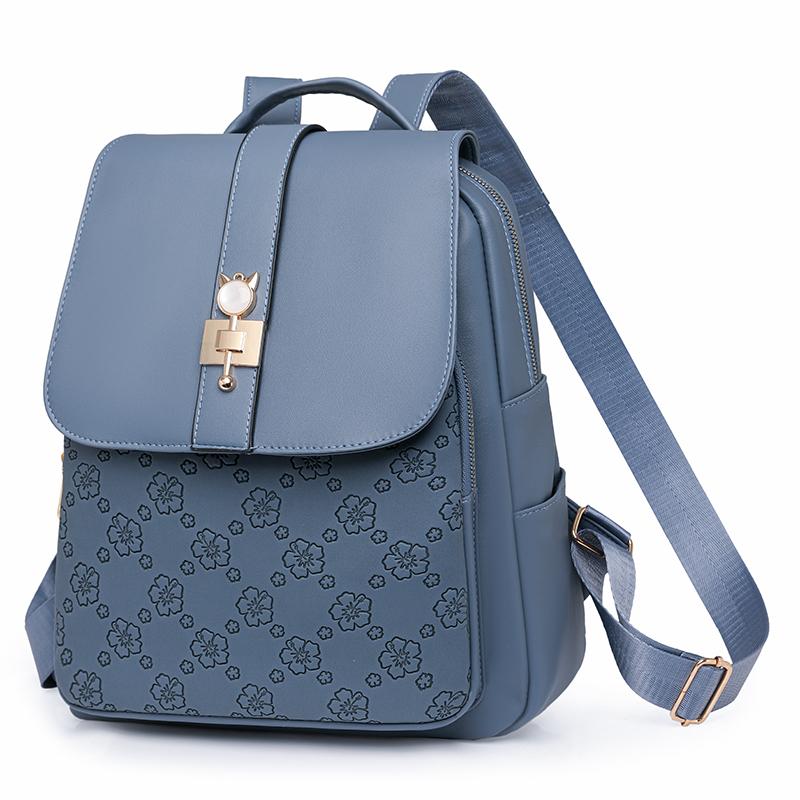 Ryggsekk Dame Ryggsekk Pendler Stor Kapasitet Skulderveske