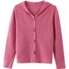 Betu Damen Stilvoller Kapuzen-Strickcardigan