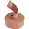 1roll  Double Sided Leather Straps Strips Coffee 118 Inch Long 1.18 Inch Wide Cowhide Leather Wrap Flat Cord for DIY Bag Belt