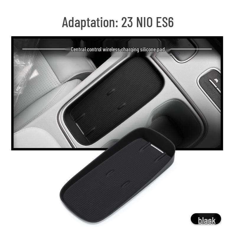 23-24 NIO ES6 Silicone Anti-Slip Wireless Charging Pad for Center Console.