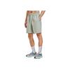 Under Armour Solid Color Fleece Comfortable Straight Leg Casual Shorts Men shorts Jungle-Green 1387978-504