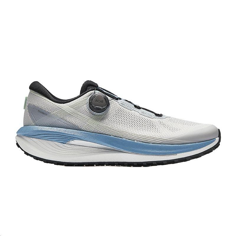 Anta Champion All Weather Collection Cushioning Slip Resistant Low Top Casual Running Shoes Men's Gray Blue 112525542A-3