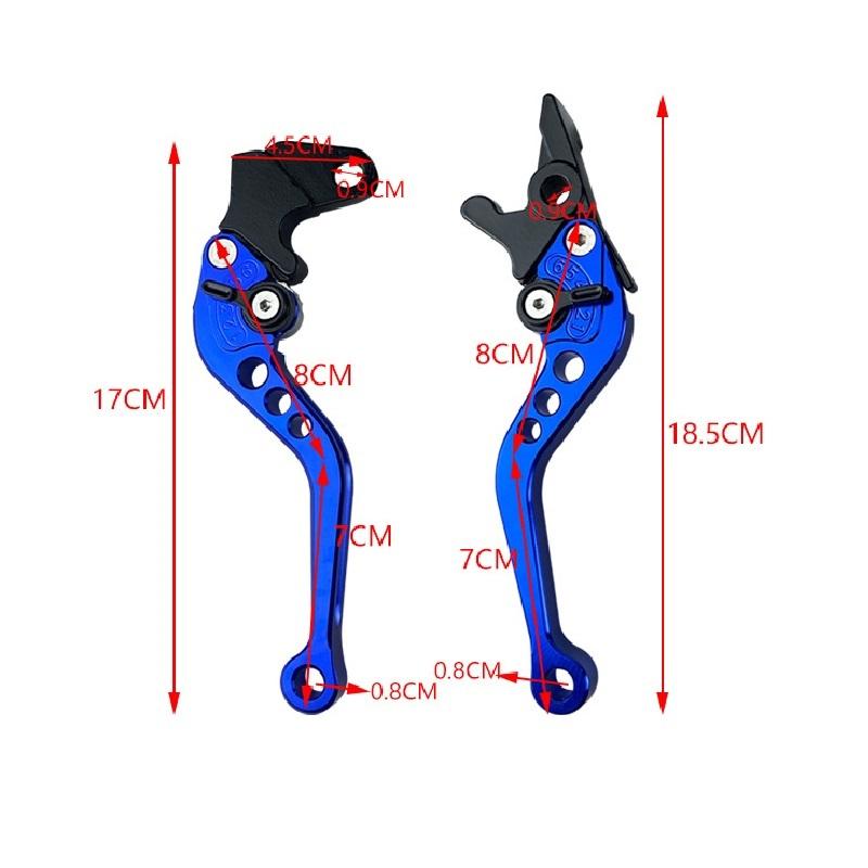 Motorcycle Modification Accessories CNC Modification Handle Multi-gear Adjustable LC135 Clutch Horn Handle