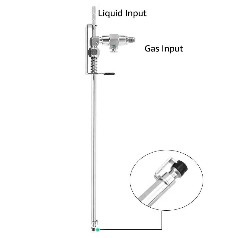 ELECQUEEN Pistolar de Bere Umplutor de Sticle cu Racord Rapid Push-fit, Structură Integrală din Oțel Inoxidabil 304, Kit Simplu de Îmbuteliere Bere pentru Homebrew