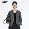 26 Spring New Hooded Wool Knit Cardigan