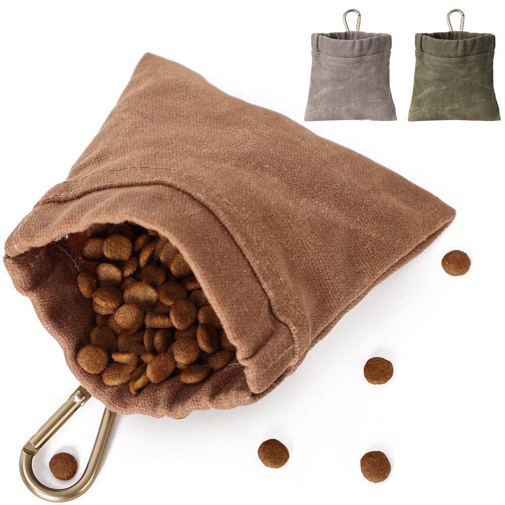 Stain-resistant Dog Training Snack Bag With Carabiner Walking Dog Snack Bag Pet Store