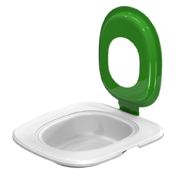 

Practical Potty Seats for Pet Travel Cats Bathroom Cats Potty Training Toilet Potty Toilet Pet Potty Trainer зелений