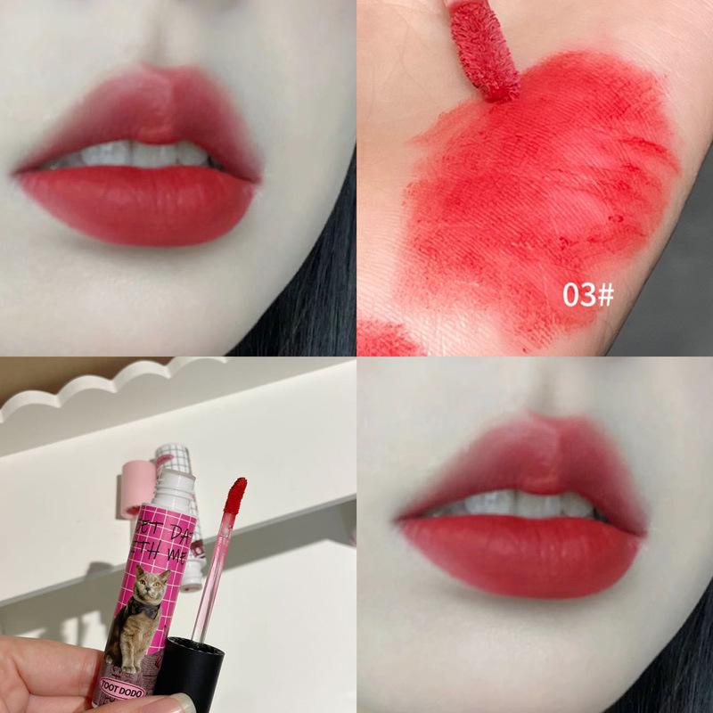 

Toot Dodo Meow Lip Mud: Long-lasting, Highly Pigmented, Soft Matte Velvet Mousse Lipstick & Gloss