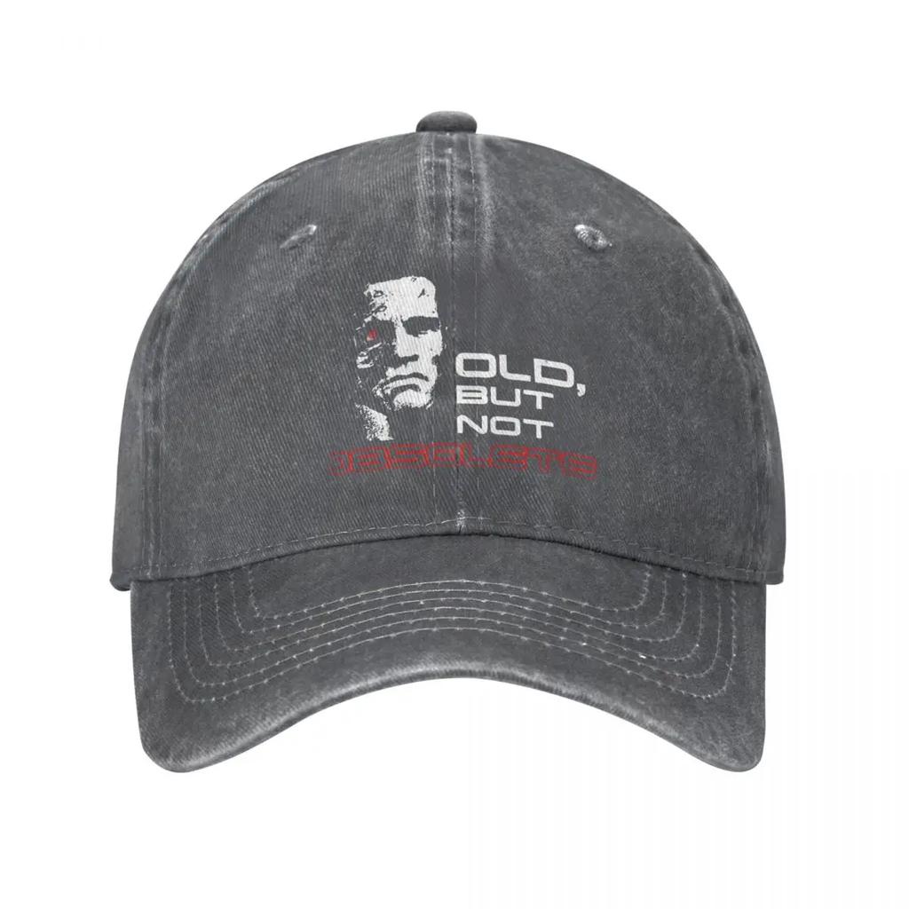 2026 Cappellini da Baseball Retro Terminator Vecchi Ma Non Obsoleti Unisex Snapback Lavato Usurato Cappello per Attività all'Aperto Cappellino