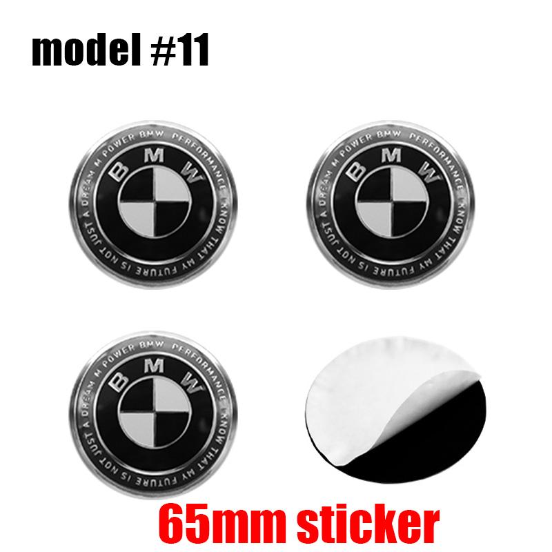 4Pc 56mm 60mm 65mm 68mm Car Wheel Center Hub Cap For BMW E34 E46 E39 E38 E90 E38 E36 F30 F30 F10 E92 Rim Cover Sticker Accessory