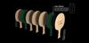 andro Table Tennis Synthetic VCO OFF Straight 100021030 Racket, Shakehand, (ST),