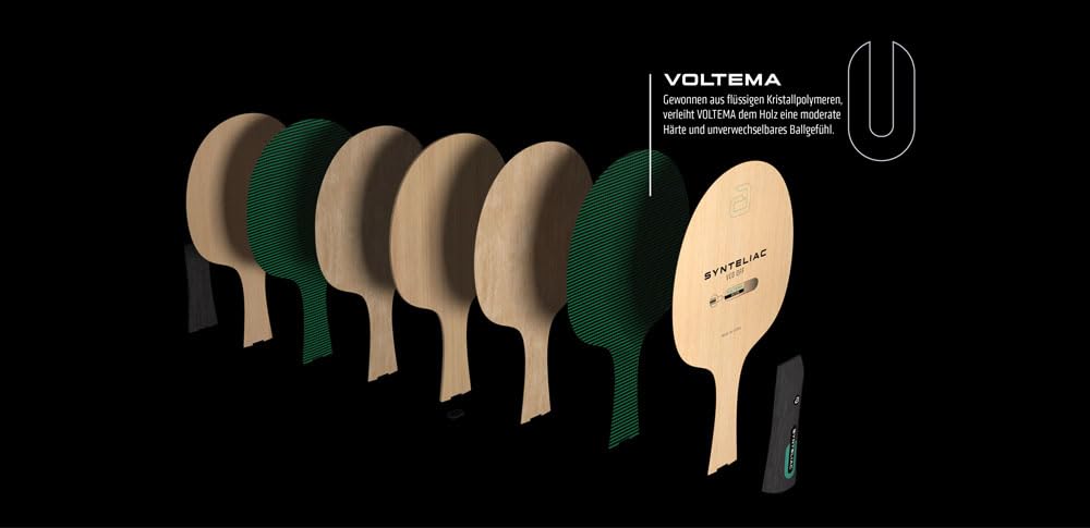 andro Table Tennis Synthetic VCO OFF Straight 100021030 Racket, Shakehand, (ST),