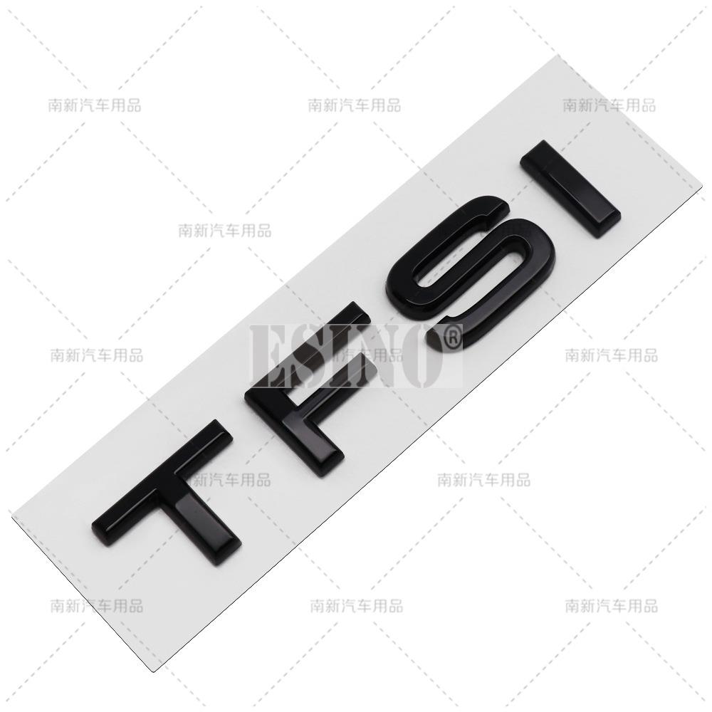 2026 TFSI 3D ABS Adhesive Emblem Trunk Badge Fender Sticker Body Decal for Audi A3 A4 A5 A6 A7 A8 Q3 Q5 Q6 Q7 Q8