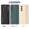 Double Bumper for Stealth Pen Slot Stand Protective Film Cover Hard Holder for Samsung Galaxy Z Fold 6 5 4 Case