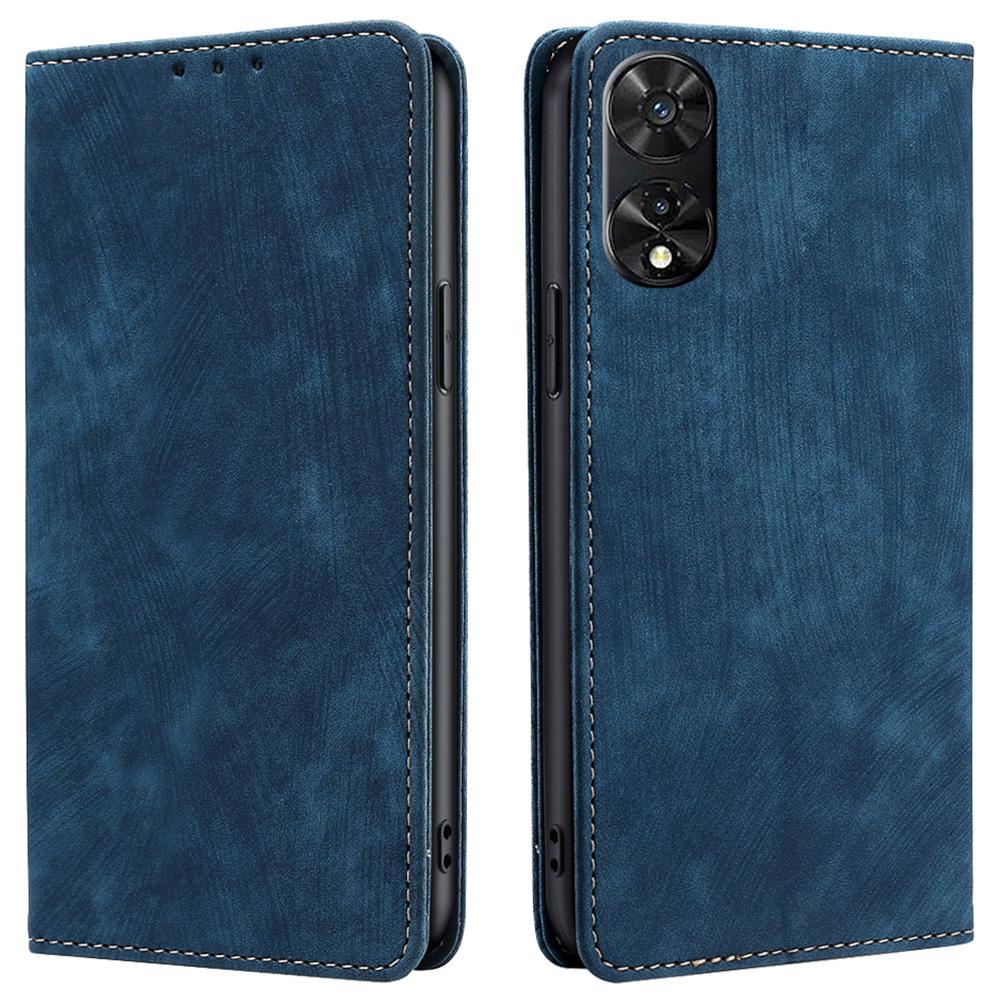 Dla TCL 505 Hurtowe Etui na Telefon Portfel Blokujący RFID Stojak Pokrowiec ze Skóry PU Odporny na Zarysowania