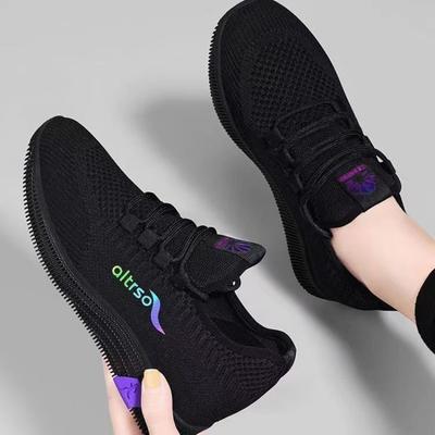 Women's Running Shoes, Anti-slip Sports Shoes, Soft-soled Cloth Shoes, Casual and Comfortable One-step Shoes