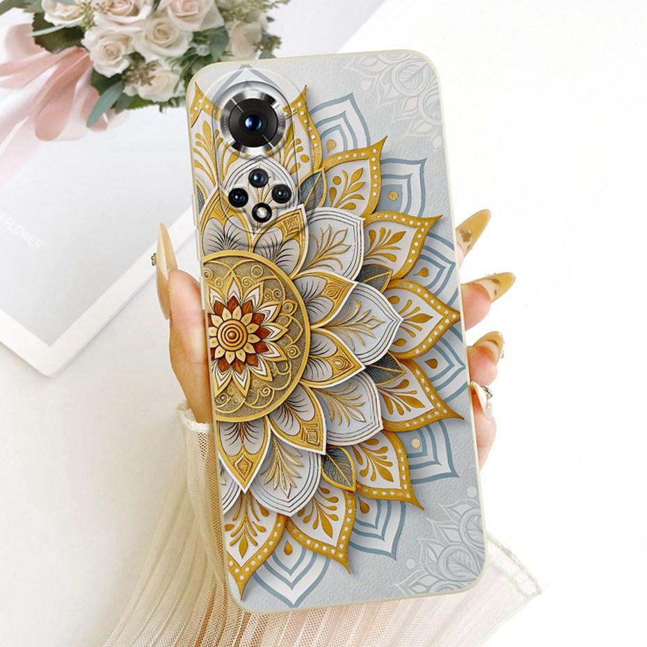 Cute Printed Phone Case For Honor 50 Pro Honor50 Soft Silicone Shockproof Cases For Honor 50 50Pro Covers Bumpers