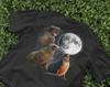 Seal and Moon Vinatge Shirt, Retro Seal Lover Tshirt, Ocean Shirt, Animal Lover, Galaxy Shirt, Whale Tee, Sea Shirt, Seal Lover Gifts