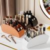 Multi Compartment Pen Holder Desk Organiser for Office Home School with Makeup Brush Storage Function and Space Saving