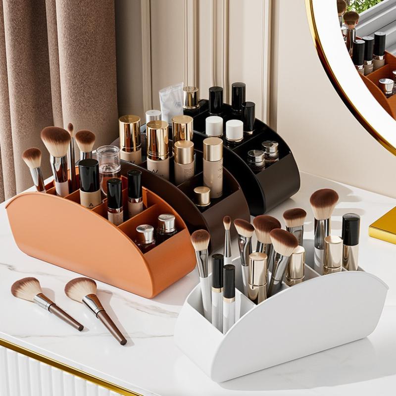 Multi Compartment Pen Holder Desk Organiser for Office Home School with Makeup Brush Storage Function and Space Saving