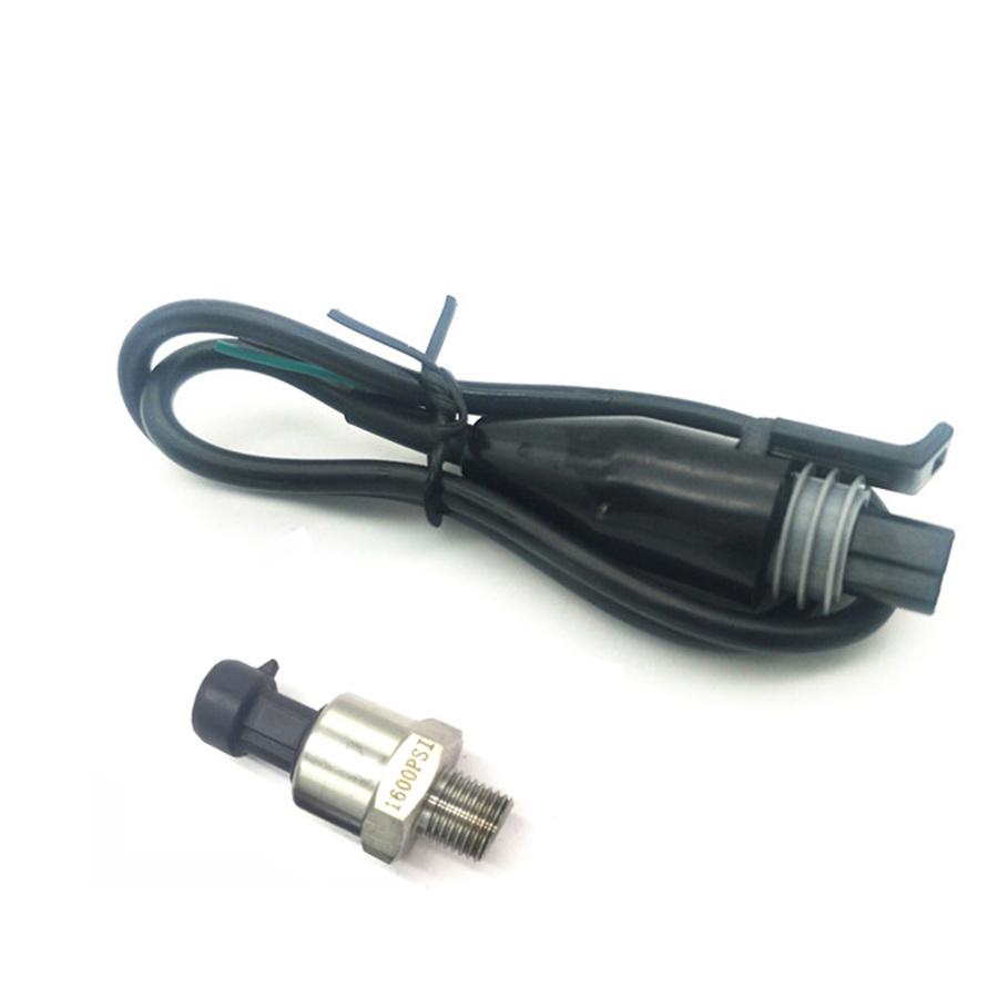 Universal 1600 PSI Sensor Oil Fuel Air Water Pressure Transducer DC 12V 1/8" NPT