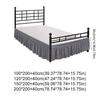 Ruffles Bed Dust Cover Fade Resistant Bed Protector Bed Accessory Bed Skirt  Hotel