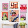 Feminist Lyrics Quote Queen Elizabeth Canvas Painting Retro Funny Virgin Mary Prayer Religious Print Poster Wall Art Room Decor