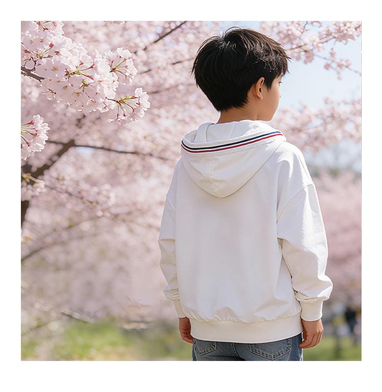 Boys' Hooded Sweatshirt, Spring New Style, Children's Sports Top, Fashionable and Stylish for Boys