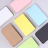 100pcs 5.4x8.8cm Kraft Paper Card Blank Word Card Business Note Message Card Bookmark Learning Postcard Greeting Invitation Card