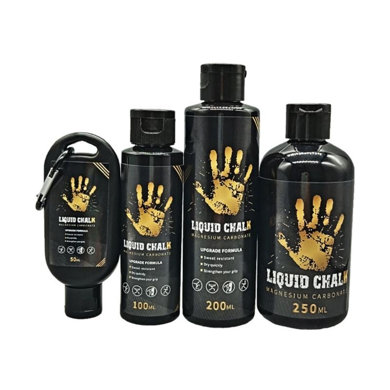 Liquid Chalks Gym Grip Enhancer Solution Quick Drying Long Lasting Gel Gym Body Bouldering Antislip Fluid Easy To Use