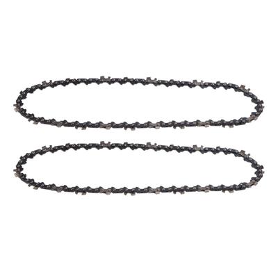 2PCS 8 Inch Chainsaw Chain High Hardness Manganese Steel Mini Chainsaw Chain for Chainsaw