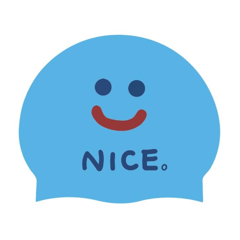 Women's Long Hair Silicone Swim Cap with Racing Pattern for Large Sizes