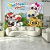 YooHoo Pattern Home Decor Tapestry, Wall Hanging, Decorative RV Wall Cloth.AGT261020252