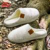Men's Super Soft Felt Slippers with Memory Foam Cushions - Warm Winter Indoor Shoes with Non-Slip Tpr Comfort Sole