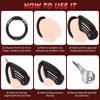 Sex Toys Male Chastity Cage with 4 Sizes Rings And Invisible Lock for Penis Bondage Cock Cage Chastity with Elastic Belt SM Toy