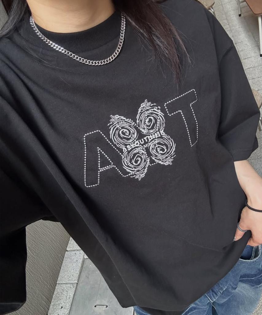 Aejyuttingkeumamaindeu Inner Loop T-Shirt_Black
