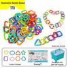 Geometric Link Building Blocks: Small-Sized Intellectual Development Toy for Kids