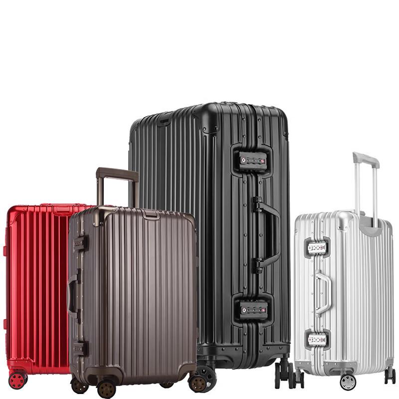 Youtuozhe 20-inch Aluminum Frame Spinner Luggage