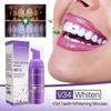 V34 Mousse Toothpaste Teeth Cleaning Purple Whitening Toothpaste Yellow Teeth Removing Tooth Stains Oral Cleaning Hygiene 50ml