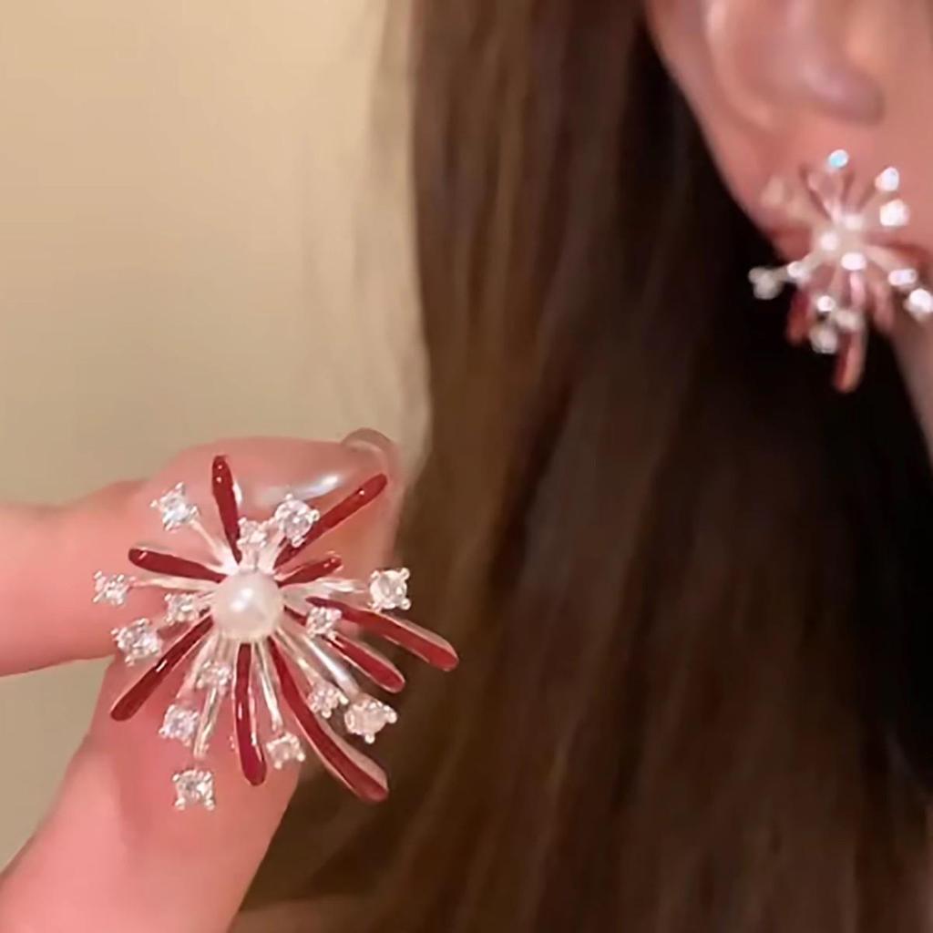 Eleganti Orecchini Fuochi d'Artificio: Design Versatile e alla Moda per l'Uso Quotidiano e lo Stile di Alta Gamma
