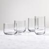 AARKE Glassware Nesting Glasses Set, Made with Premium Crystal Glass, Plastic-Free, Dishwasher Safe, Swedish Design, Sustainable Gift