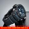 Watch Bands For Casio G-SHOCK GWN-1000 GWN-1000B Strap Mens Wrist Premium PU Watch Band Resin Replacemnet Bracelet