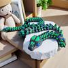 Simulated Eye 3D Printed Snake Sparkling Snake Baby 3D Printed Diceratops Snake Laser Rotatable 3D Articulated Snake Toys