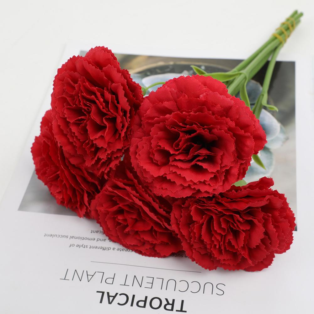As Shown Artificial Flowers Creative Arrangements Easy Maintenance Decor Elegant Aesthetic Flowers Hassle-Free Decoration красный