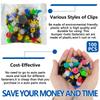 50/100/200pcs Auto Fastener Clips Vehicle Retainer Rivet Door Panel Fender Liner Bumper Fender Trim Plastic Mixed Car Clips
