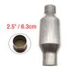 Uniwersalny 2.5 "6.3 cm Katalizator samochodowy o wysokim przepływie Katalizator wydechowy ze stali nierdzewnej Akcesoria do silnika