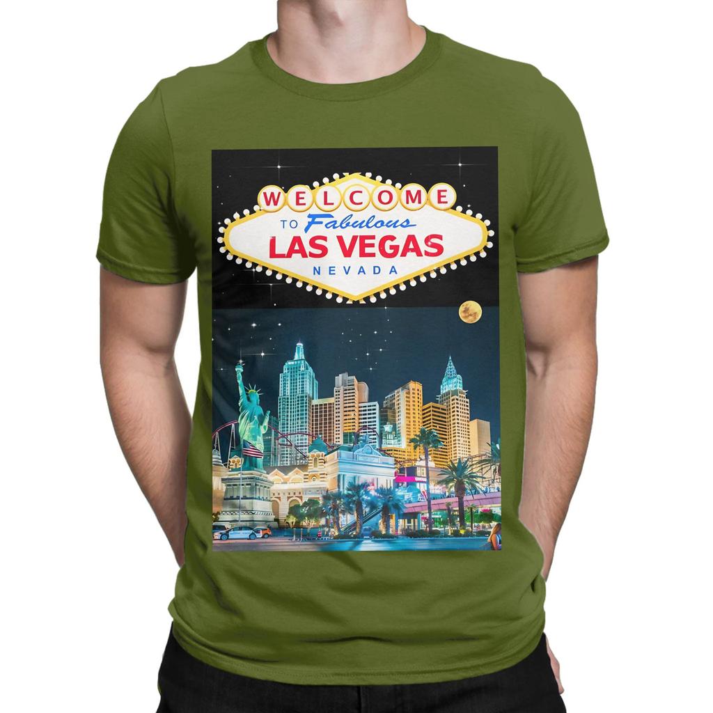 Welcome To Las Vegas Novelty 100 Cotton Tshirt Fabulous Las Vegas Tees Tops For Unisex