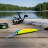 Long-casting Deep & Shallow Sea Bass & Pike Bait Best-Selling 14.5cm 12.5g Long-Tongued Minnow Lure for Ocean Boat Fishing